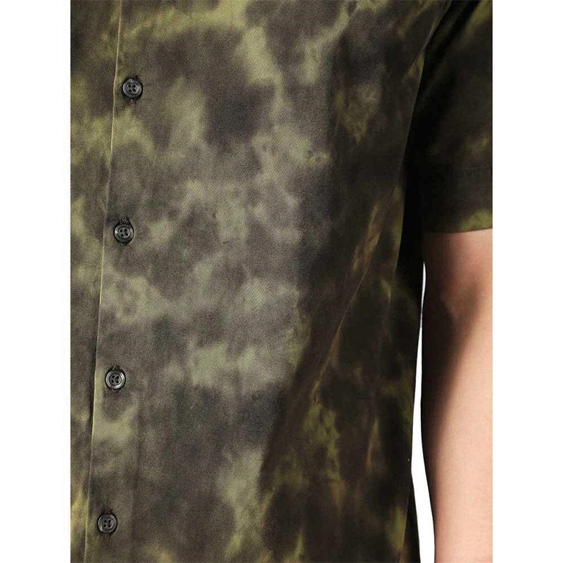 DIESEL S TIGGE Mens Shirt Regular Fit Casual Cotton Short Sleeve Work Office