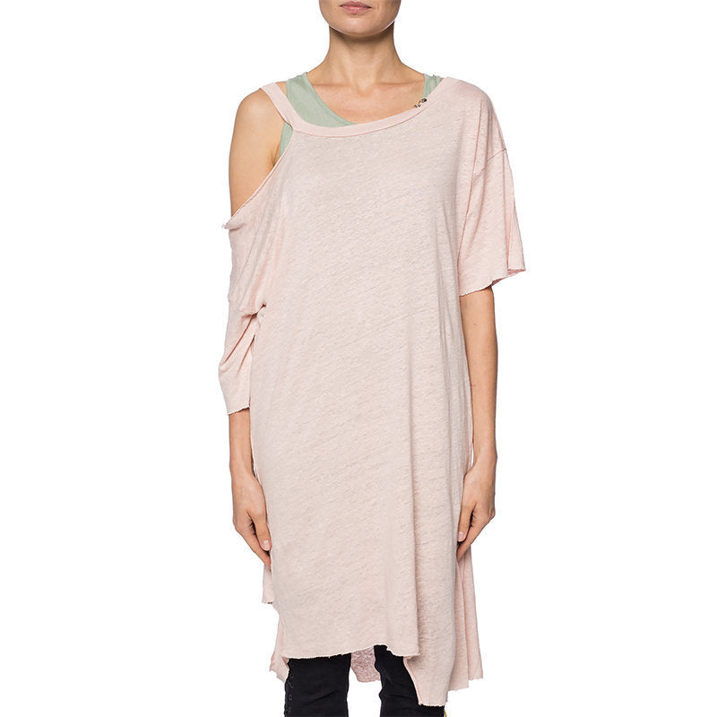 DIESEL T EVITA Womens Dress Round Neck Short Sleeves Regular Fit Casual Tops