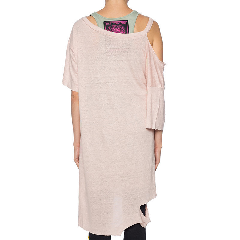 DIESEL T EVITA Womens Dress Round Neck Short Sleeves Regular Fit Casual Tops