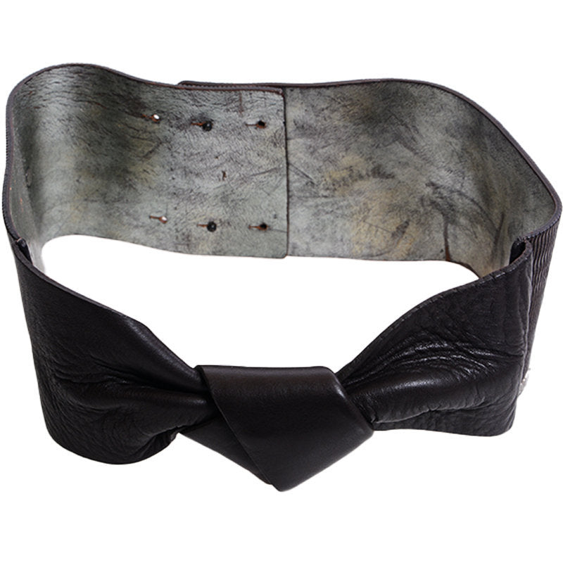 DIESEL BURIELLE Womens Belts Genuine Cow Leather Vintage Ladies Bow Waist Belts