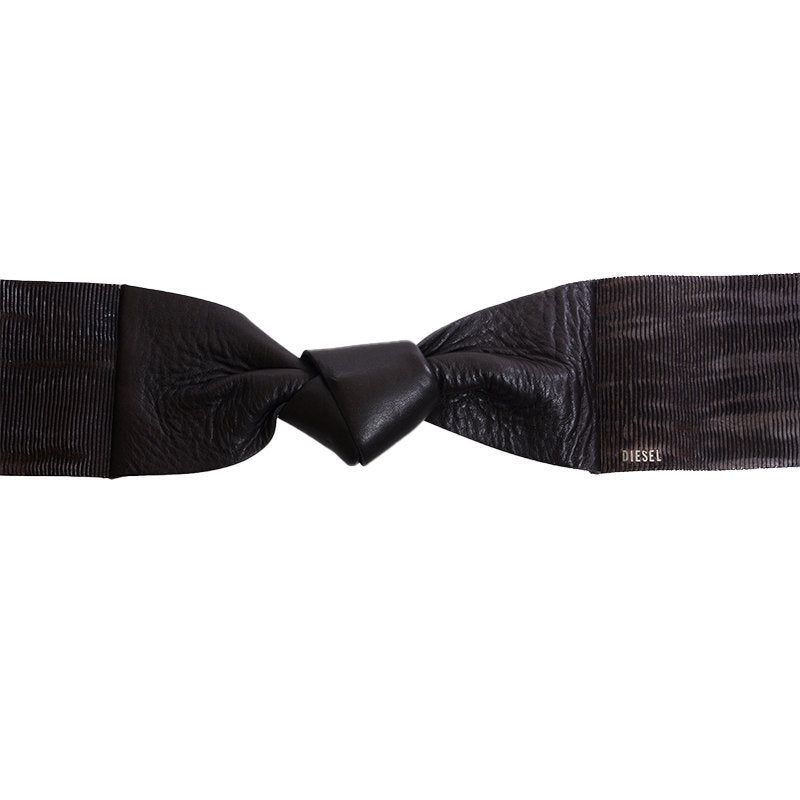 DIESEL BURIELLE Womens Belts Genuine Cow Leather Vintage Ladies Bow Waist Belts