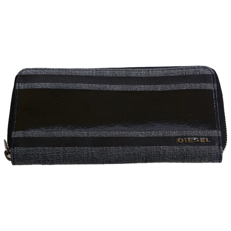 DIESEL PROTOTIPI Womens Wallet Cotton Zipper Purse Credit Card Casual Mini Bag