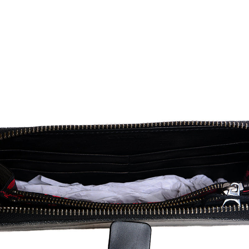 DIESEL PROTOTIPI Womens Wallet Cotton Zipper Purse Credit Card Casual Mini Bag