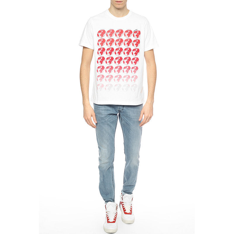 DIESEL T JOE SC Mens T Shirt Crew Neck Regular Slim Fit Casual Summer Cotton Tee