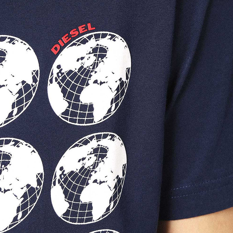 DIESEL T JOE SC Mens T Shirt Crew Neck Regular Slim Fit Casual Summer Cotton Tee