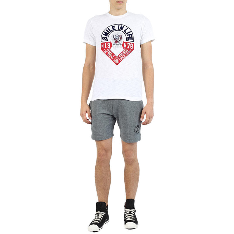 DIESEL T DIEGO HM Mens T Shirt Short Sleeve Crew Neck Casual Summer Cotton Tees