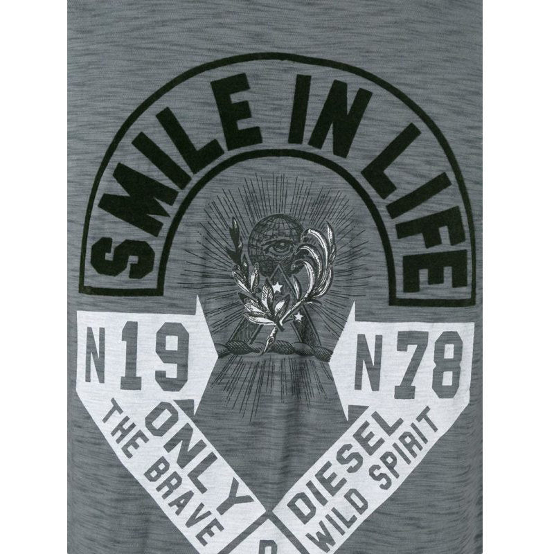 DIESEL T DIEGO HM Mens T Shirt Short Sleeve Crew Neck Casual Summer Cotton Tees