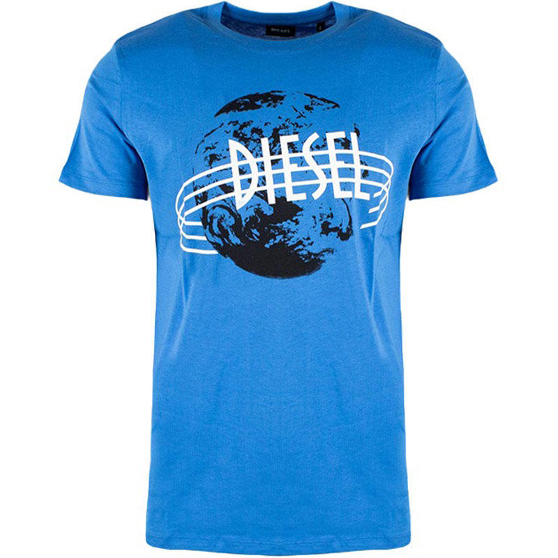 DIESEL T DIEGO NC Mens T Shirt Short Sleeve Crew Neck Casual Summer Cotton Tees