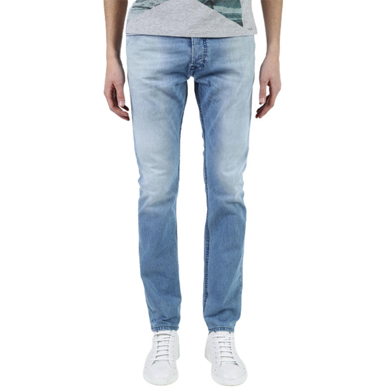 DIESEL TEPPHAR 084CU Mens Denim Jeans Slim Tapered Fit Casual Denim Pants Cotton
