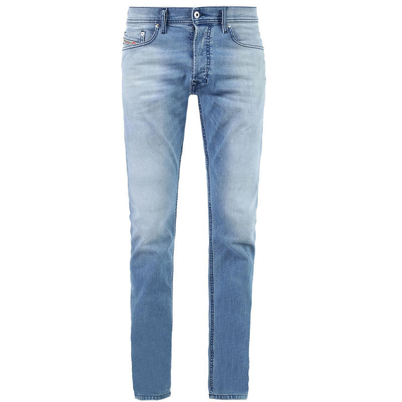 DIESEL TEPPHAR 084CU Mens Denim Jeans Slim Tapered Fit Casual Denim Pants Cotton