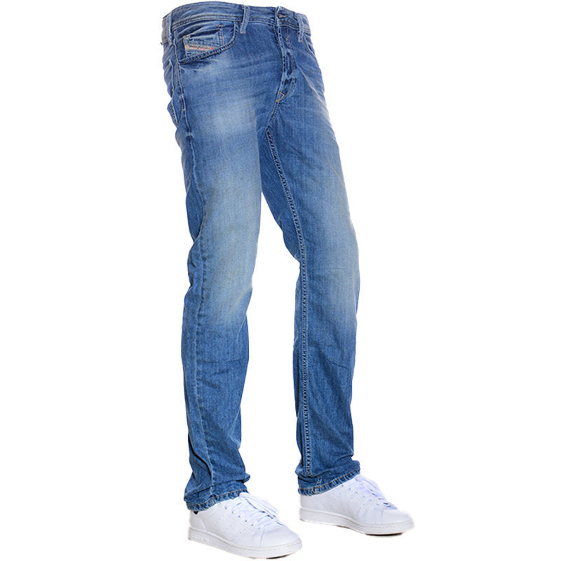 DIESEL WAYKEE 0840L Mens Jeans Denim Regular Straight Fit Casual Trousers Cotton