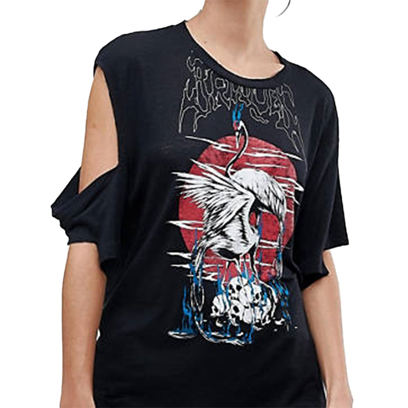 DIESEL T SILY Womens T Shirt Crew Neck Short Sleeves Regular Fit Casual Tops