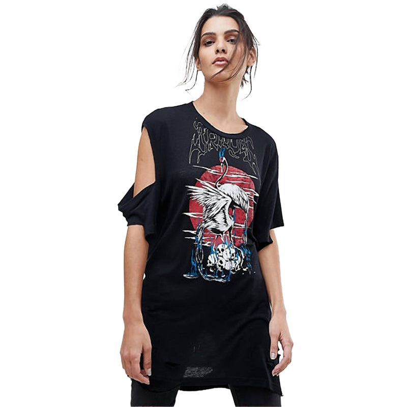 DIESEL T SILY Womens T Shirt Crew Neck Short Sleeves Regular Fit Casual Tops