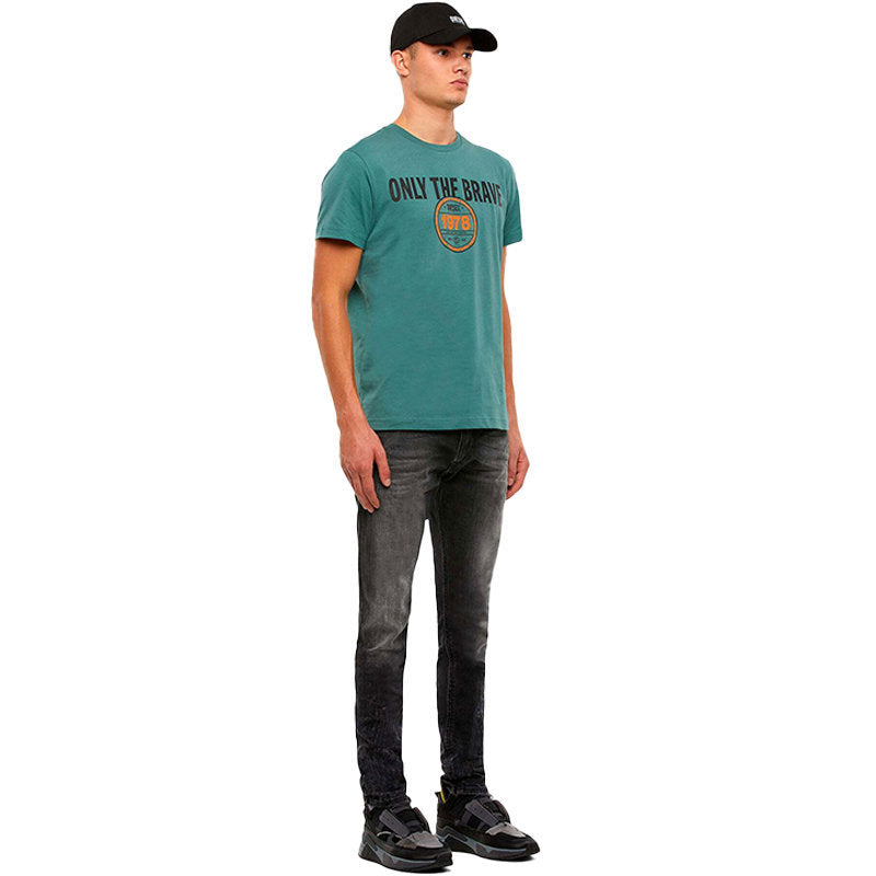 DIESEL T DIEGOS K35 Mens T Shirt Crew Neck Short Sleeve Casual Summer Cotton