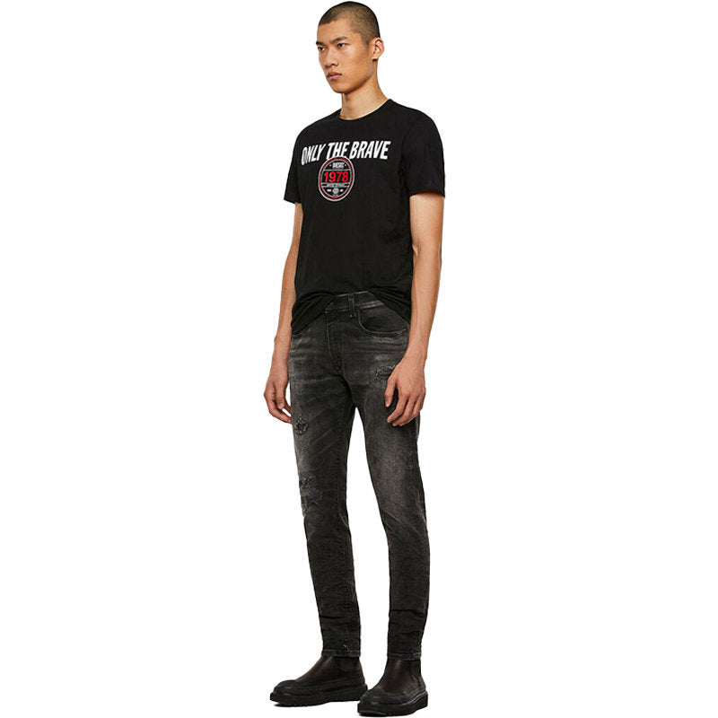 DIESEL T DIEGOS K35 Mens T Shirt Crew Neck Short Sleeve Casual Summer Cotton