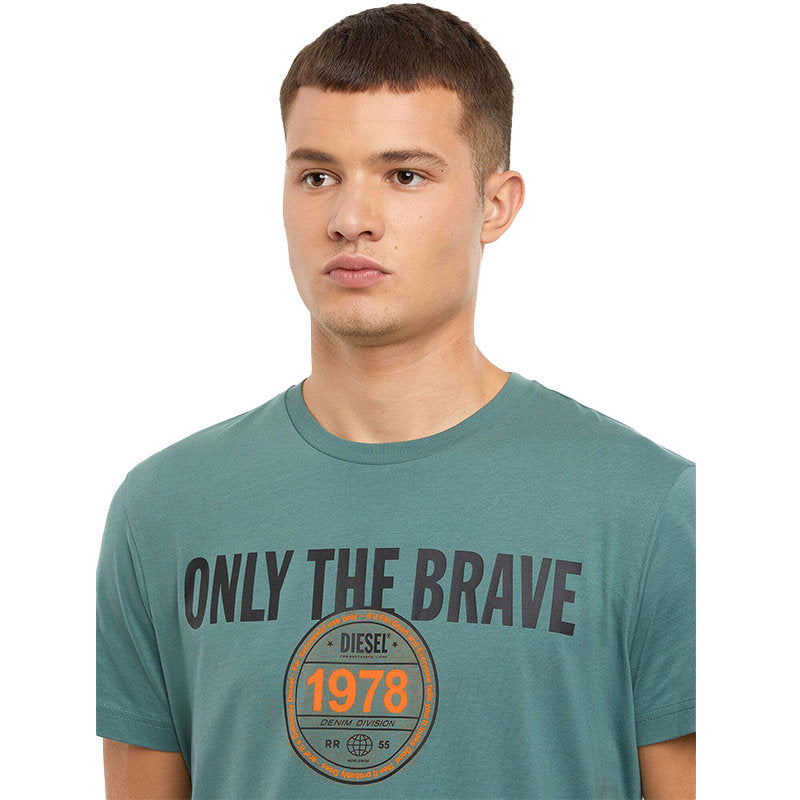 DIESEL T DIEGOS K35 Mens T Shirt Crew Neck Short Sleeve Casual Summer Cotton