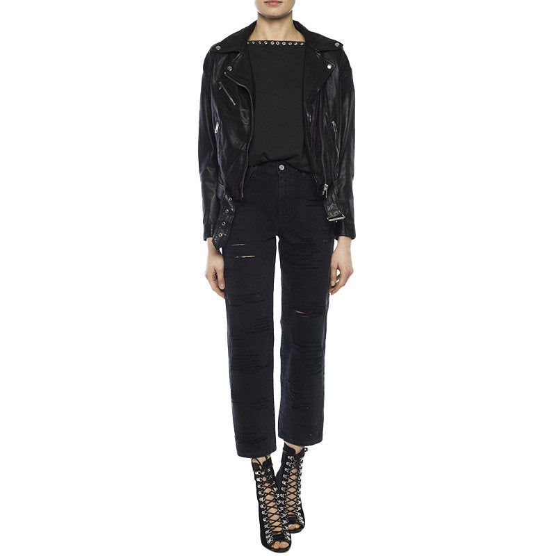 DIESEL T LEOX A Womens T Shirt Large Neck Short Sleeves Relax Fit Casual Tops