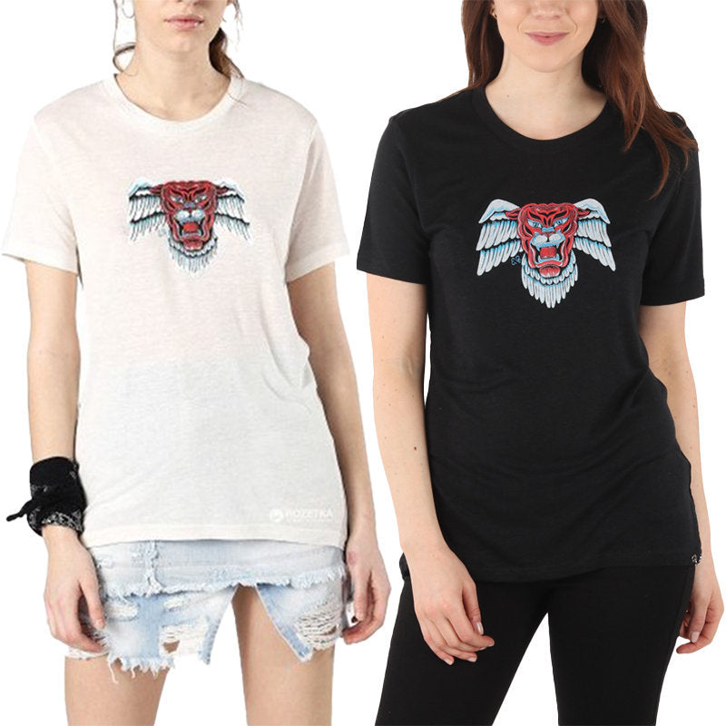 DIESEL T SILY P Womens T Shirt Crew Neck Short Sleeves Regular Fit Casual Top