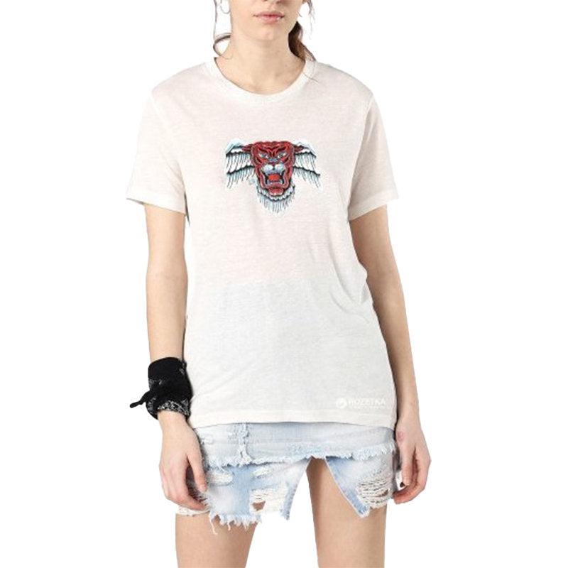 DIESEL T SILY P Womens T Shirt Crew Neck Short Sleeves Regular Fit Casual Top