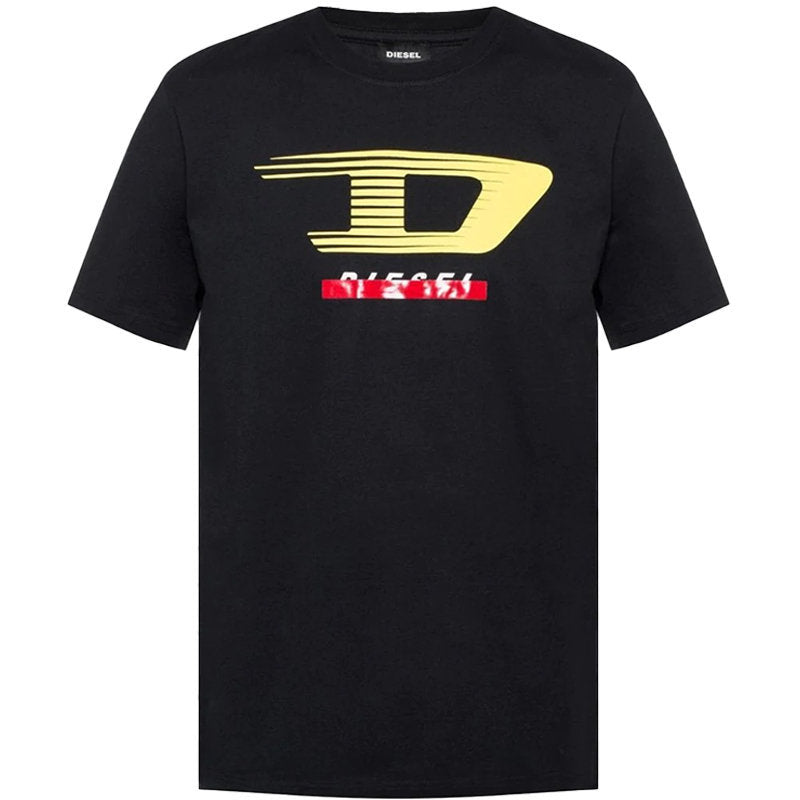 DIESEL T JUST Y4 Mens T Shirt Crew Neck Short Sleeve Casual Cotton Tee