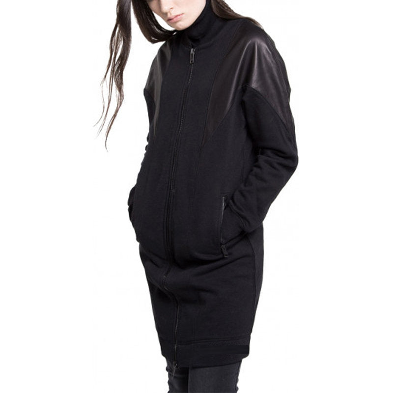 DIESEL G Consuelo Womens Jacket Long Cardigan Shrug Black Slim Dress Zipped S