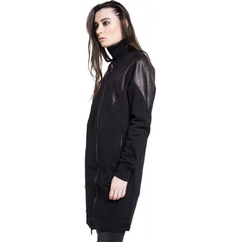 DIESEL G Consuelo Womens Jacket Long Cardigan Shrug Black Slim Dress Zipped S