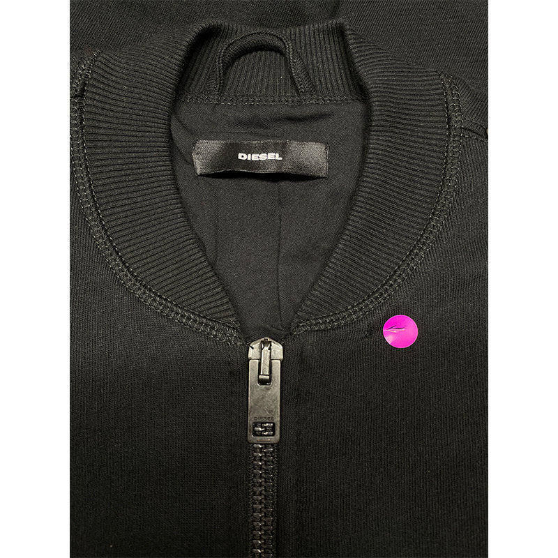 DIESEL G Consuelo Womens Jacket Long Cardigan Shrug Black Slim Dress Zipped S