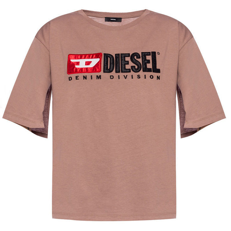 DIESEL T JACKY D Womens T Shirt Crew Neck Short Sleeve Top Casual Summer Tee