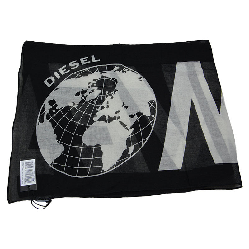 DIESEL S LOGO Mens Scarf Winter Shawl Neck Wrap Casual Gents Scarves Mufflers