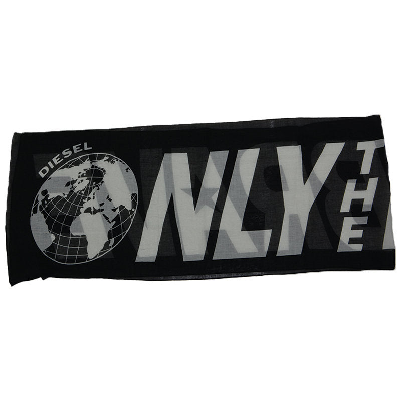 DIESEL S LOGO Mens Scarf Winter Shawl Neck Wrap Casual Gents Scarves Mufflers