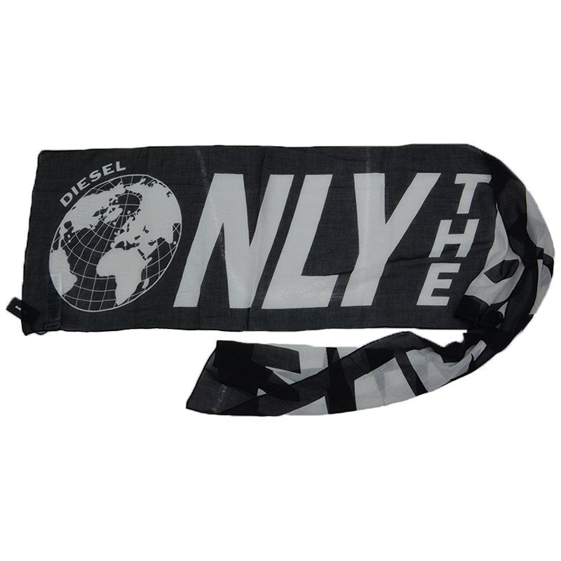 DIESEL S LOGO Mens Scarf Winter Shawl Neck Wrap Casual Gents Scarves Mufflers