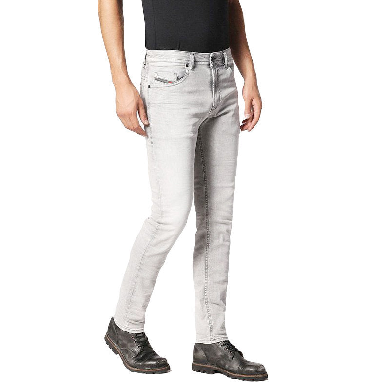 DIESEL THOMMER 0684I Mens Jeans Denim Stretch Slim Fit Casual Trousers Grey