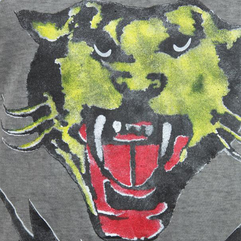 DIESEL T SONS Mens T Shirts Short Sleeve Tiger Print Casual Summer Cotton Tees