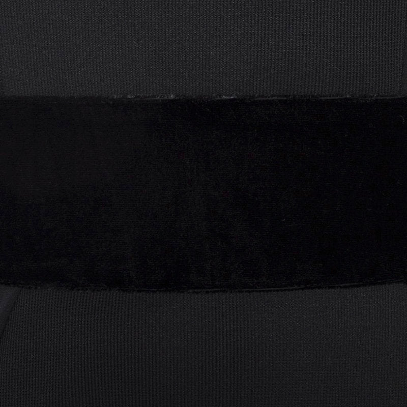 DIESEL D KELSEY Womens Dress Round Neck Sleeveless Short Top Party Velvet Black