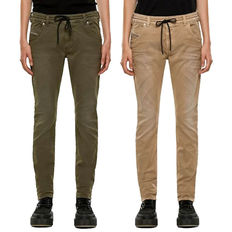 DIESEL KRAILEY R NE 0670M Womens Jeans Slim Fit Stretch Denim Sweat Jogg Pants