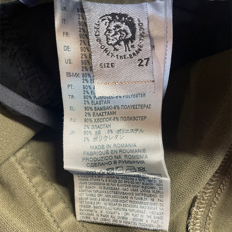 DIESEL KRAILEY R NE 0670M Womens Jeans Slim Fit Stretch Denim Sweat Jogg Pants