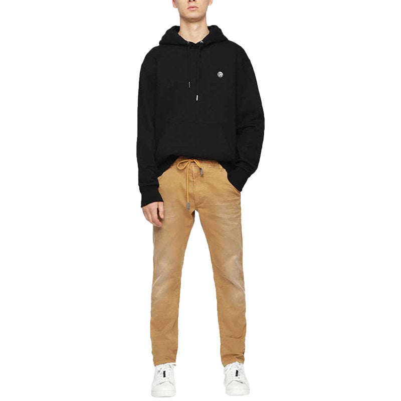 DIESEL KROOLEY NE 0670M Mens Denim Jeans Regular Fit Tapered Sweat Jogg Pant