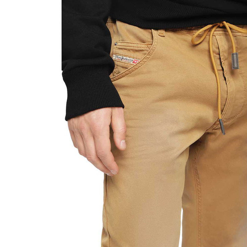 DIESEL KROOLEY NE 0670M Mens Denim Jeans Regular Fit Tapered Sweat Jogg Pant