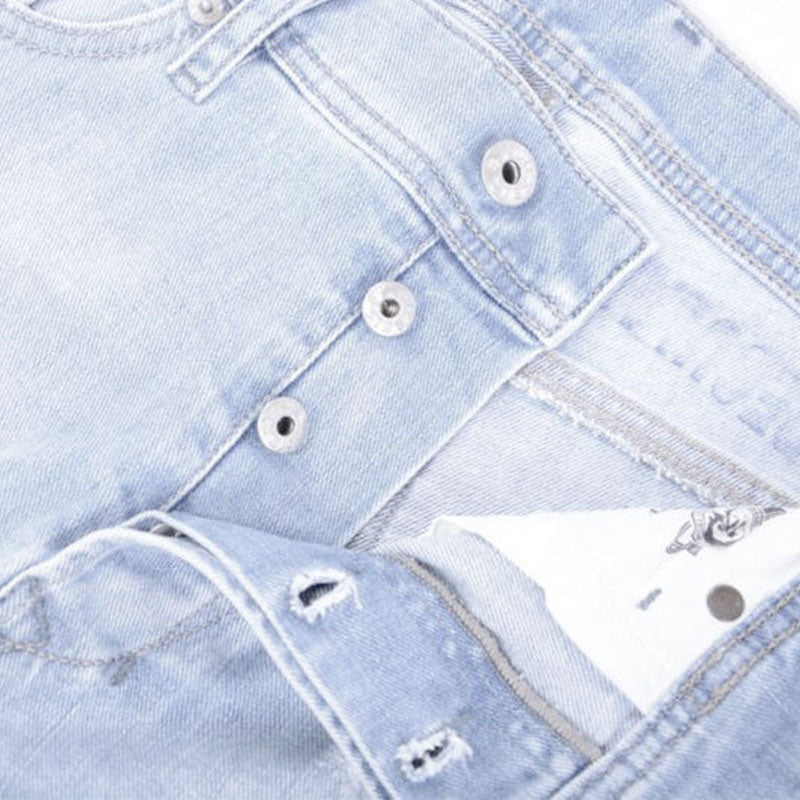 DIESEL TEPPHAR 0849E Mens Denim Jeans Slim Fit Stretch Carrot Leg Casual Trouser