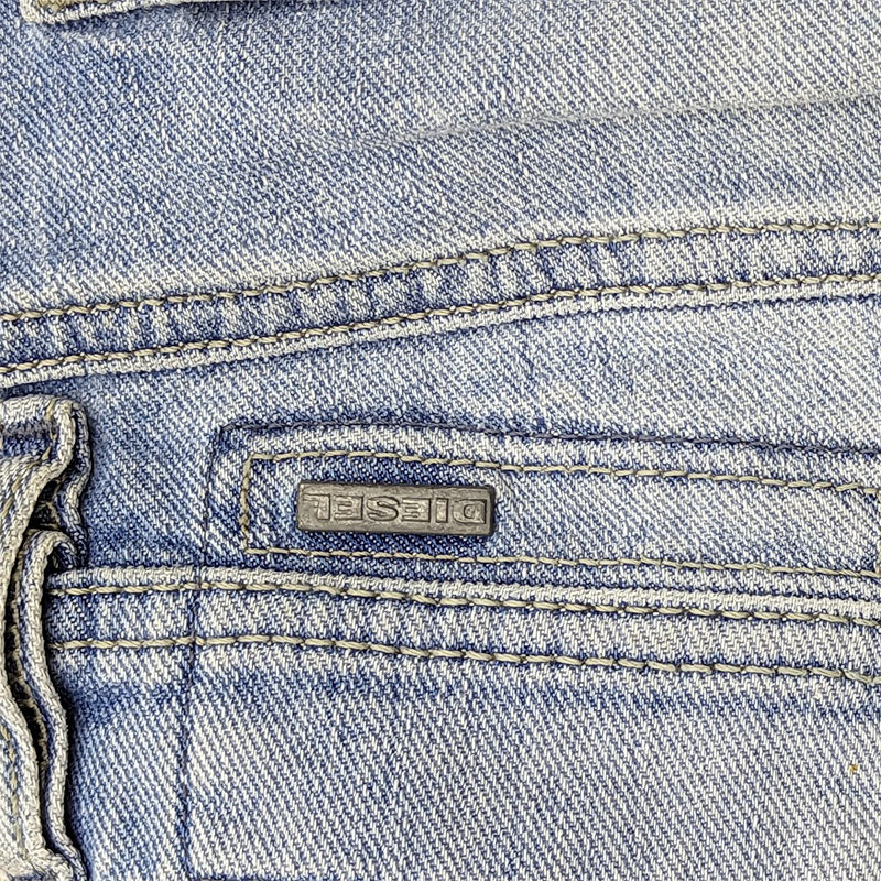 DIESEL TEPPHAR 0849E Mens Denim Jeans Slim Fit Stretch Carrot Leg Casual Trouser