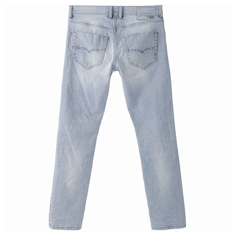 DIESEL TEPPHAR 0849E Mens Denim Jeans Slim Fit Stretch Carrot Leg Casual Trouser