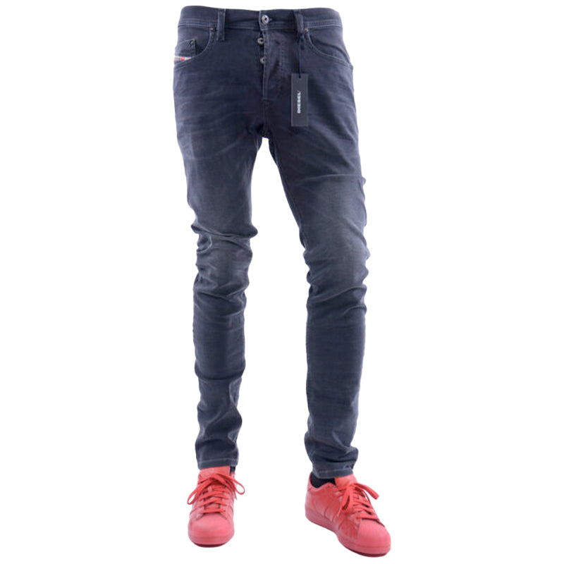 DIESEL TEPPHAR R9F66 Mens Denim Jeans Stretch Slim Fit Carrot Leg Casual Trouser