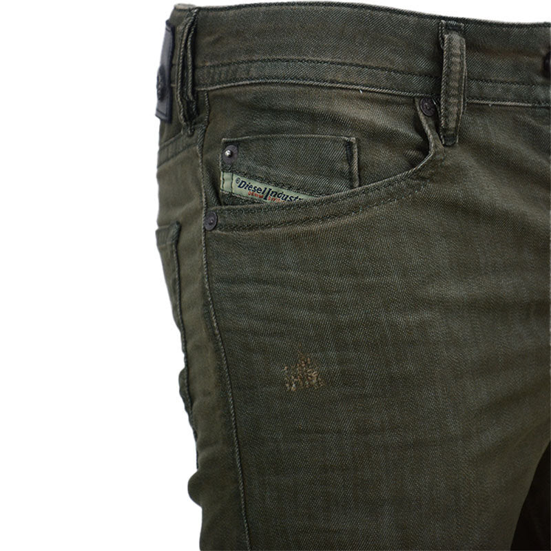 DIESEL BUSTER 0845K Mens Denim Jeans Casual Stretch Regular Slim Tapered Trouser