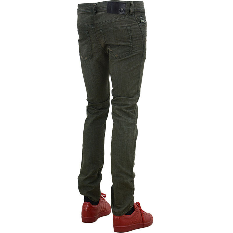 DIESEL BUSTER 0845K Mens Denim Jeans Casual Stretch Regular Slim Tapered Trouser