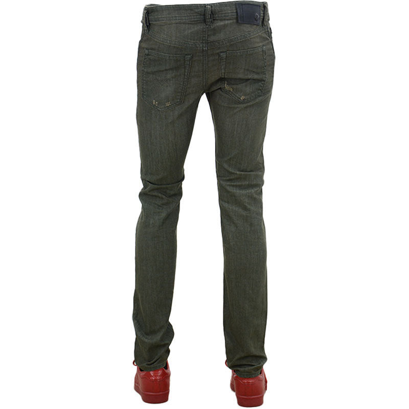 DIESEL BUSTER 0845K Mens Denim Jeans Casual Stretch Regular Slim Tapered Trouser