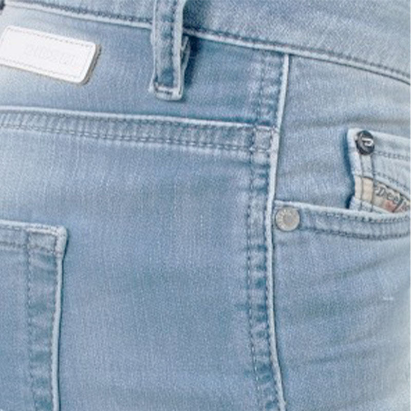 DIESEL RIZZO NE 0673M Womens Denim Jeans Tapered Leg Stretch Sweat Jogg Pants