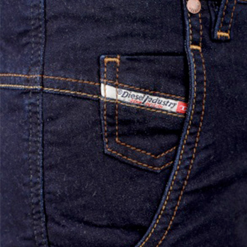 DIESEL FAYZA-NE 0600V Womens Jeans Cropped Leg Stretchy Denim Jogg Pants Defect