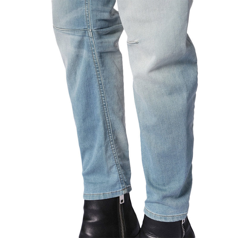 DIESEL FAYZA-NE 0688Z Womens Denim Jeans Tapered Leg Casual Jogg Pant Light Blue