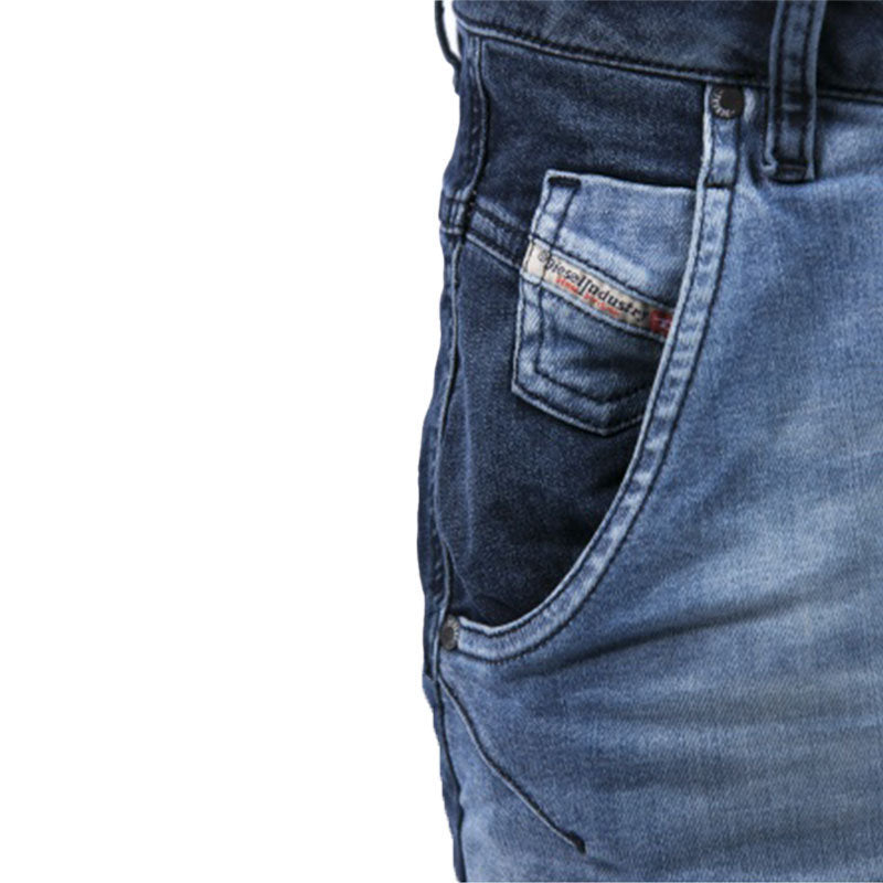 DIESEL FAYZA-NE 0667A Womens Denim Jogg Jeans Tapered Leg Stretch Fade Pants NEW