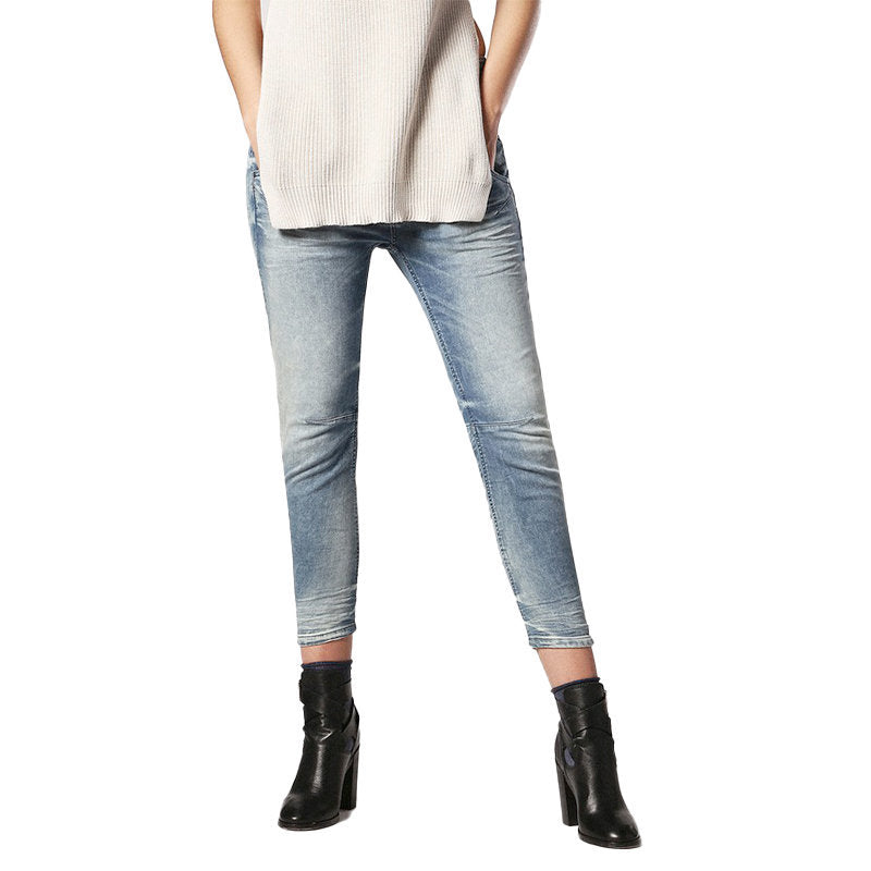 DIESEL FAYZA-NE 0855C Womens Denim Jeans Regular Tapered Leg Casual Jogg Pants